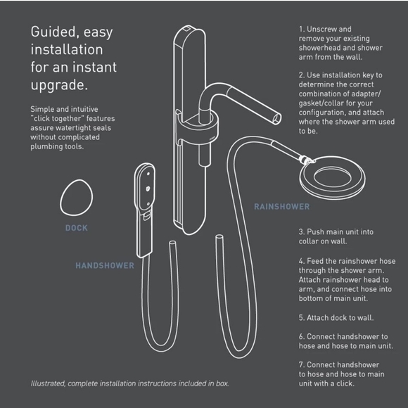 Moen Nebia Rainshower (N207C0BL) - Picture 8 of 8